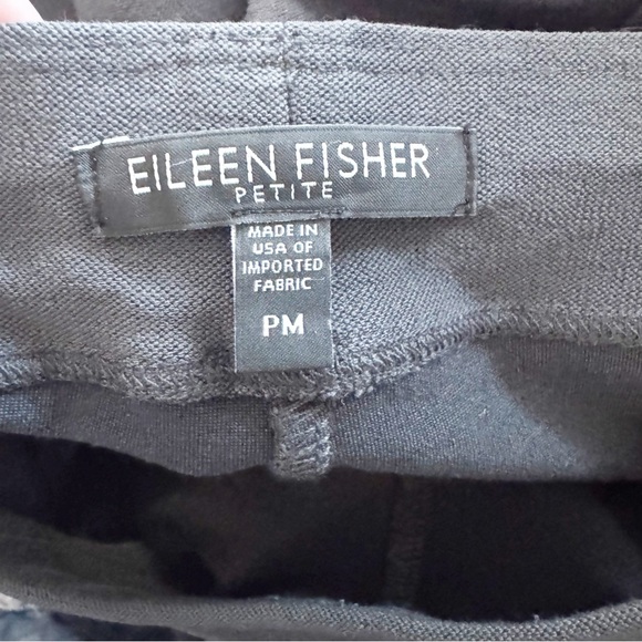 Eileen Fisher stretch crepe Straight Leg Pants - Picture 8 of 10